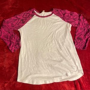 PINK Raglan Tee